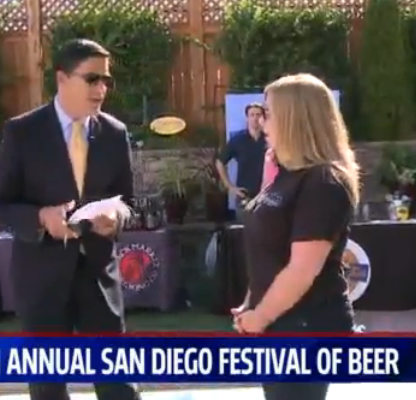 2014 SD Festival of Beer on Fox 5 San Diego