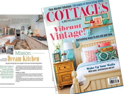 Client JDR in Summer Issue of Cottages & Bungalows