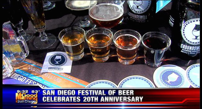 Check out the San Diego Festival of Beer on KUSI San Diego