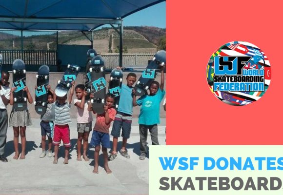 World Skateboarding Federation Donates Decks to South African Youth