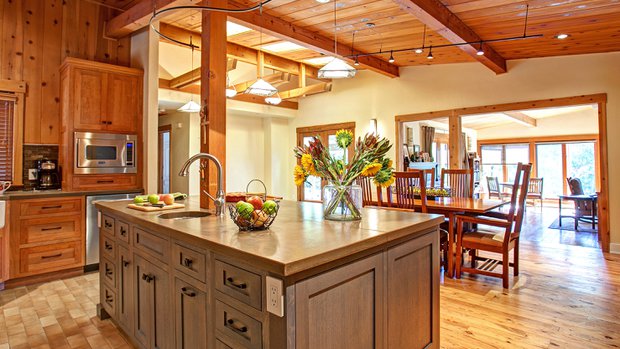 Cedar Kitchen Designed for Family Time