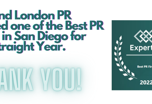 Expertise.com Names Lee and London PR a Top Agency in San Diego for Fourth Consecutive Year